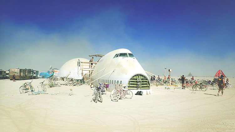 Фестиваль Burning Man (Бернинг Мэн) в штате Невада, США